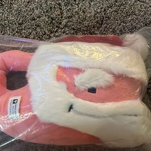 Vineyard Vines plush whale Santa. New in plastic!  Cute.